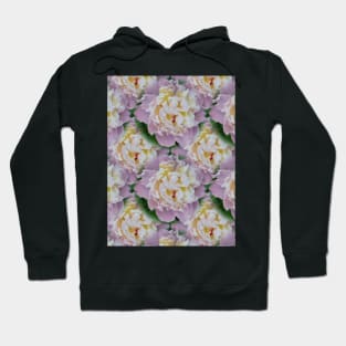 pattern from peony flowers Hoodie